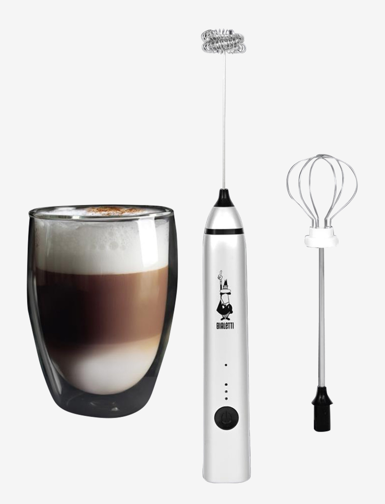 Bialetti - Multi-Mjölk visp PRO USB Bialetti® - piimavahustajad - silver - 0