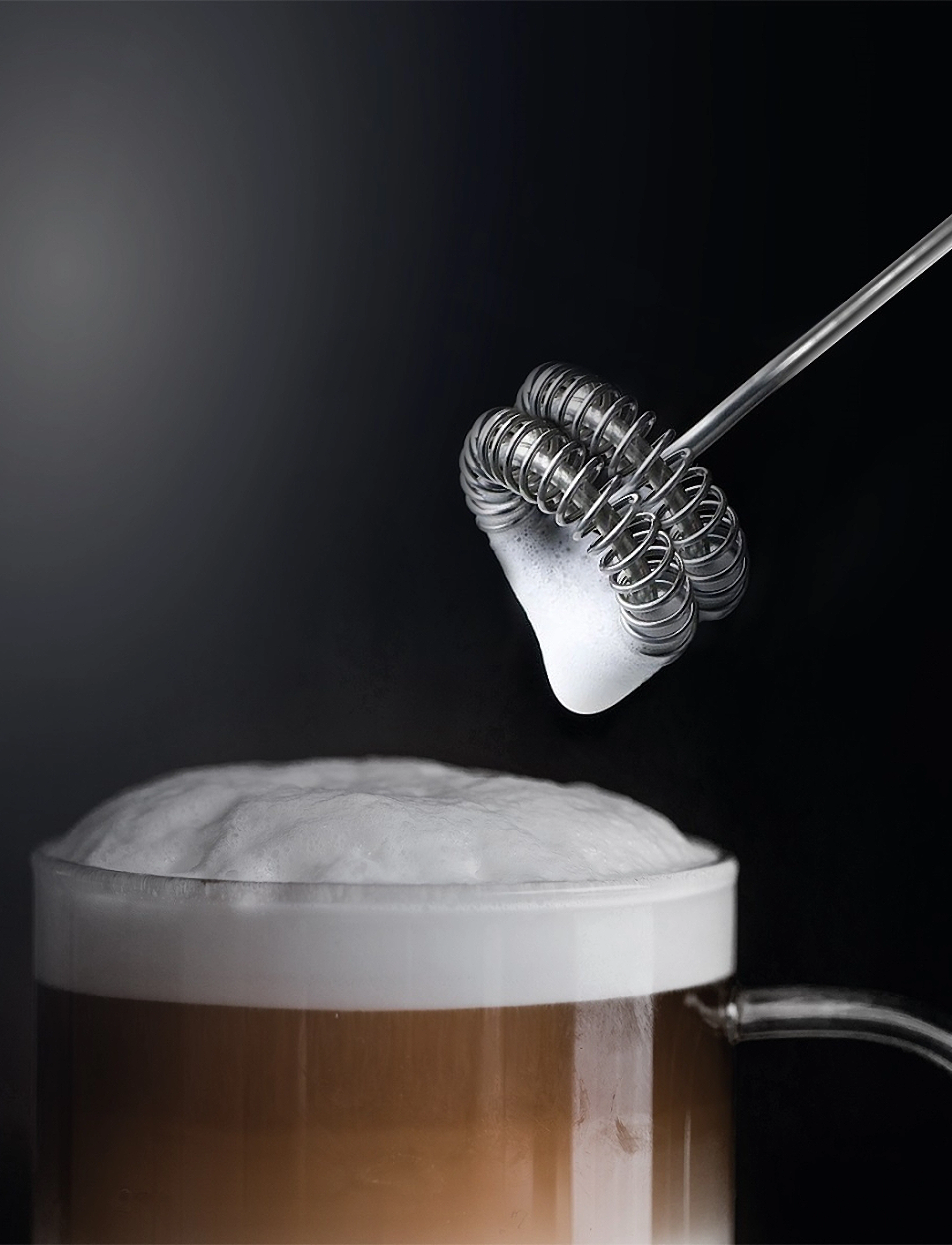 Bialetti Multi-Mjölk Piskeris Pro Usb Bialetti , 22X4 cm, Silver, Te- Og Kaffetilbehør > Mælkeskummere, Unisex