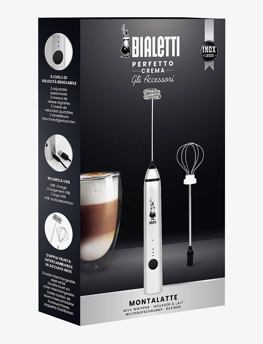 Bialetti - Multi-Mjölk visp PRO USB Bialetti® - milchschäumer - silver - 2