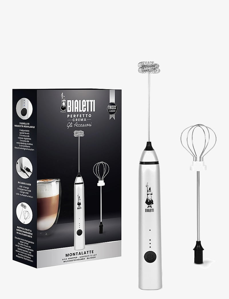 Bialetti - Multi-Mjölk visp PRO USB Bialetti® - piimavahustajad - silver - 3