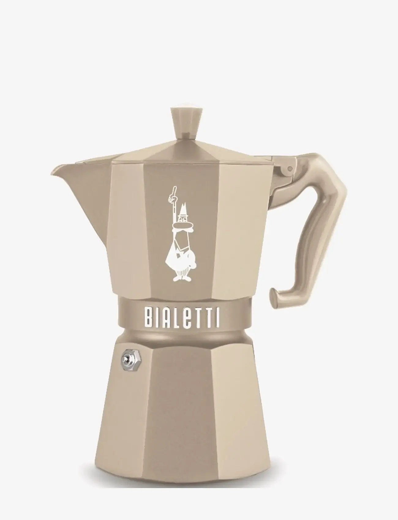 Bialetti - Kettle 6 cup MOKA EXCLUSIVE INDUCTION Desert BIALETTI® - mokkakander - beige - 0