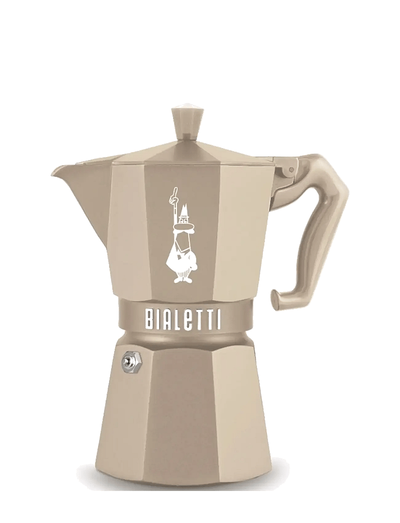 Bialetti - Kettle 6 cup MOKA EXCLUSIVE INDUCTION Desert BIALETTI® - mokkakander - beige - 0
