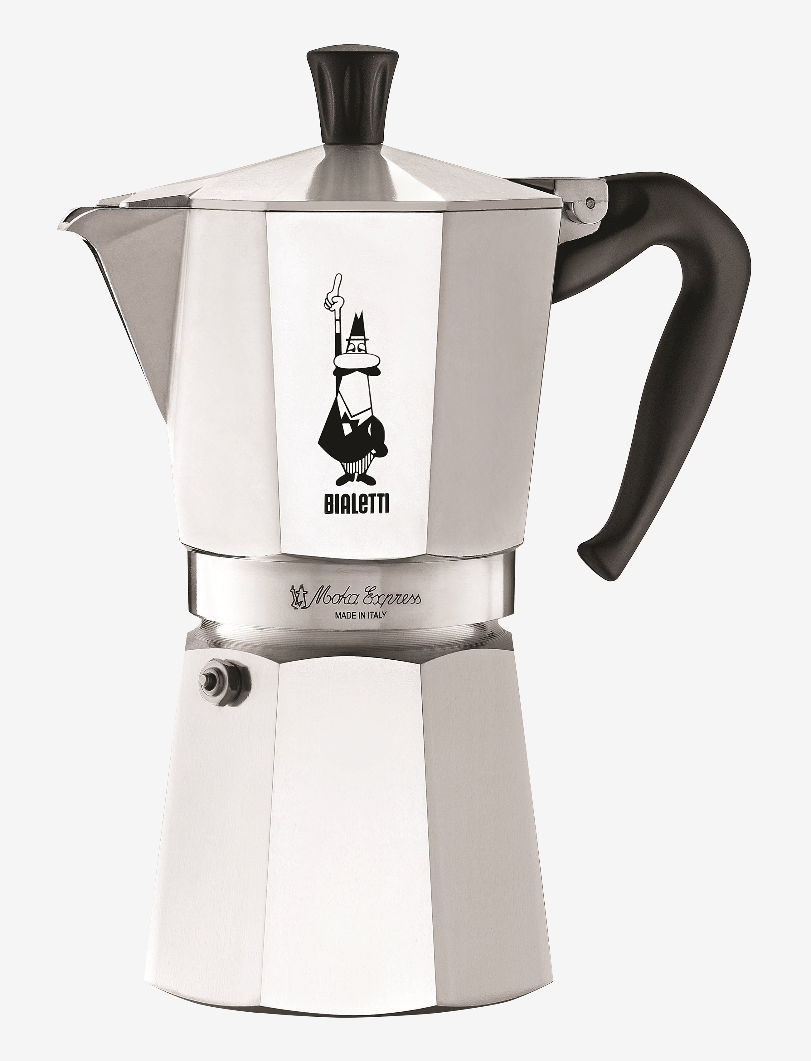 Bialetti Moka Express, 420ml/9CUPS, Silver, Kaffemaskiner > Mokkakander, Unisex