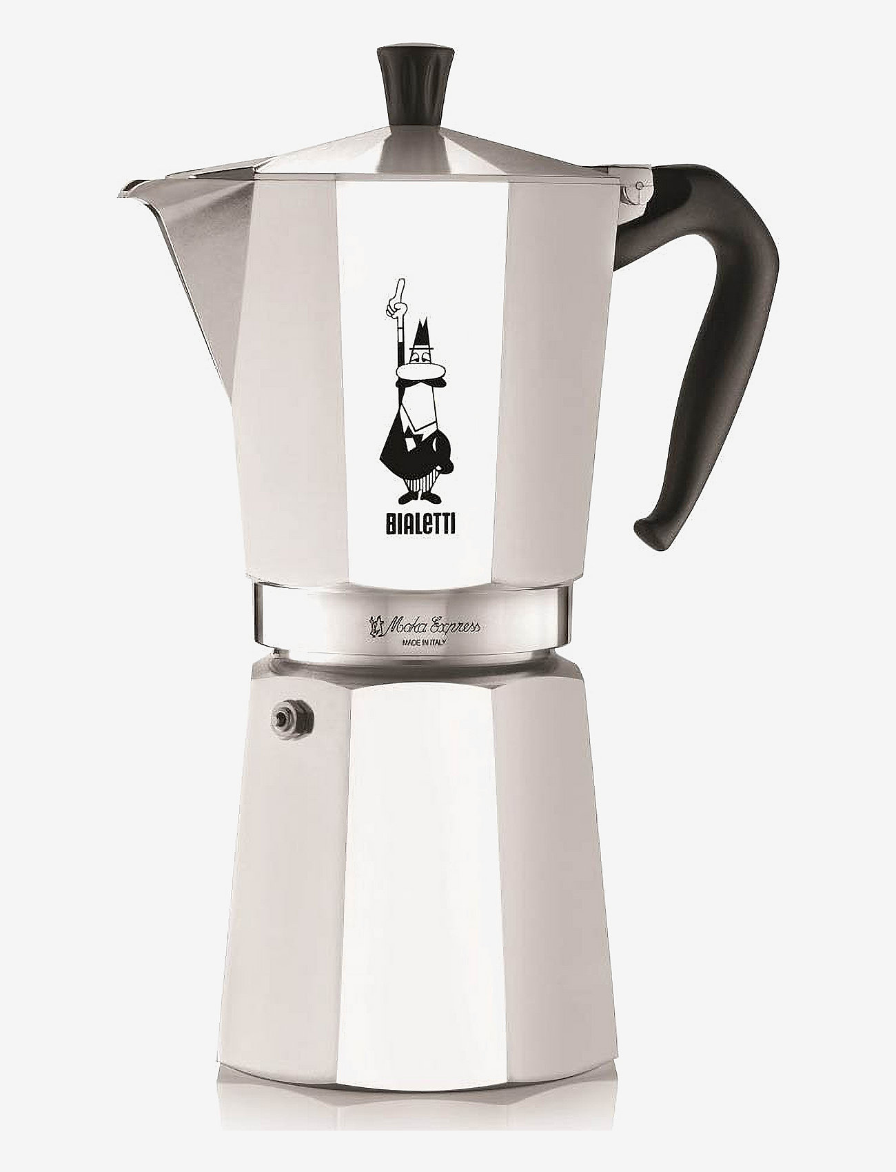 Bialetti - MOKA EXPRESS 12 TZ - køb efter pris - silver - 0