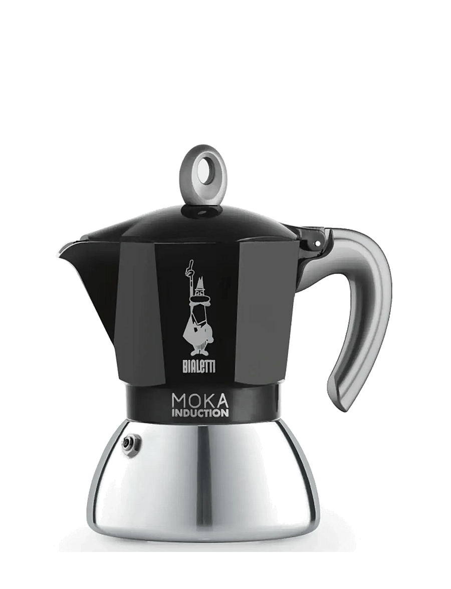 Bialetti - Coffee maker MOKA Induction - mokapotid - black, silver - 0