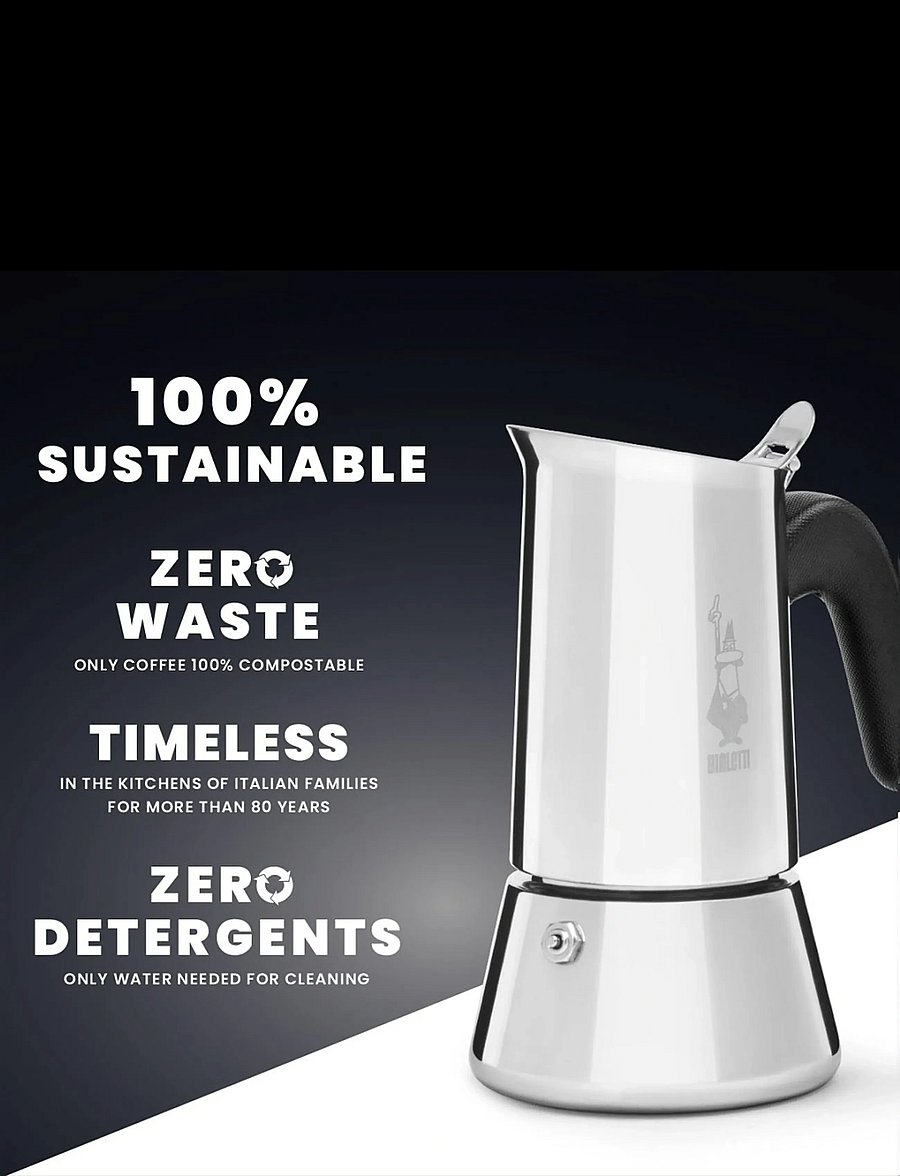 Bialetti - Venus NEW induction in box - nach preis einkaufen - silver - 5