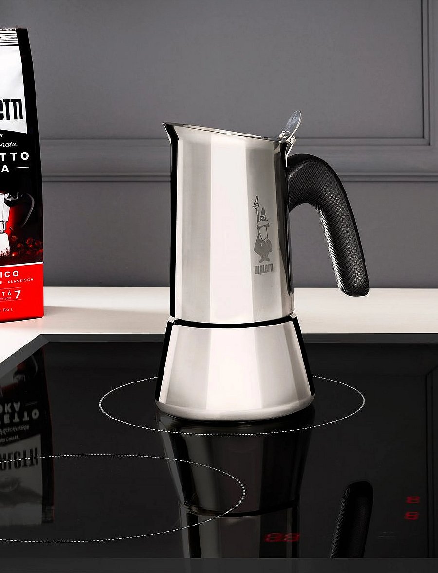 Bialetti - Venus NEW induction in box - mokapotid - silver - 2