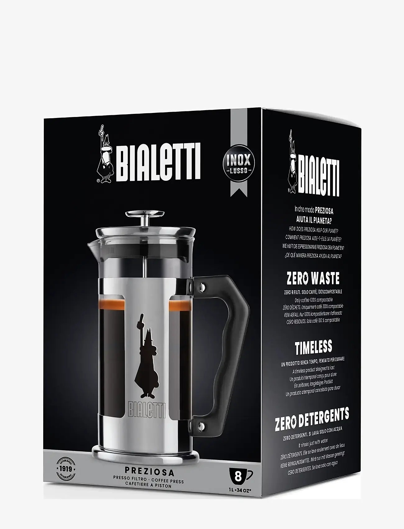 Bialetti - COFFEE PRESS SMART - osta hinna alusel - black - 1