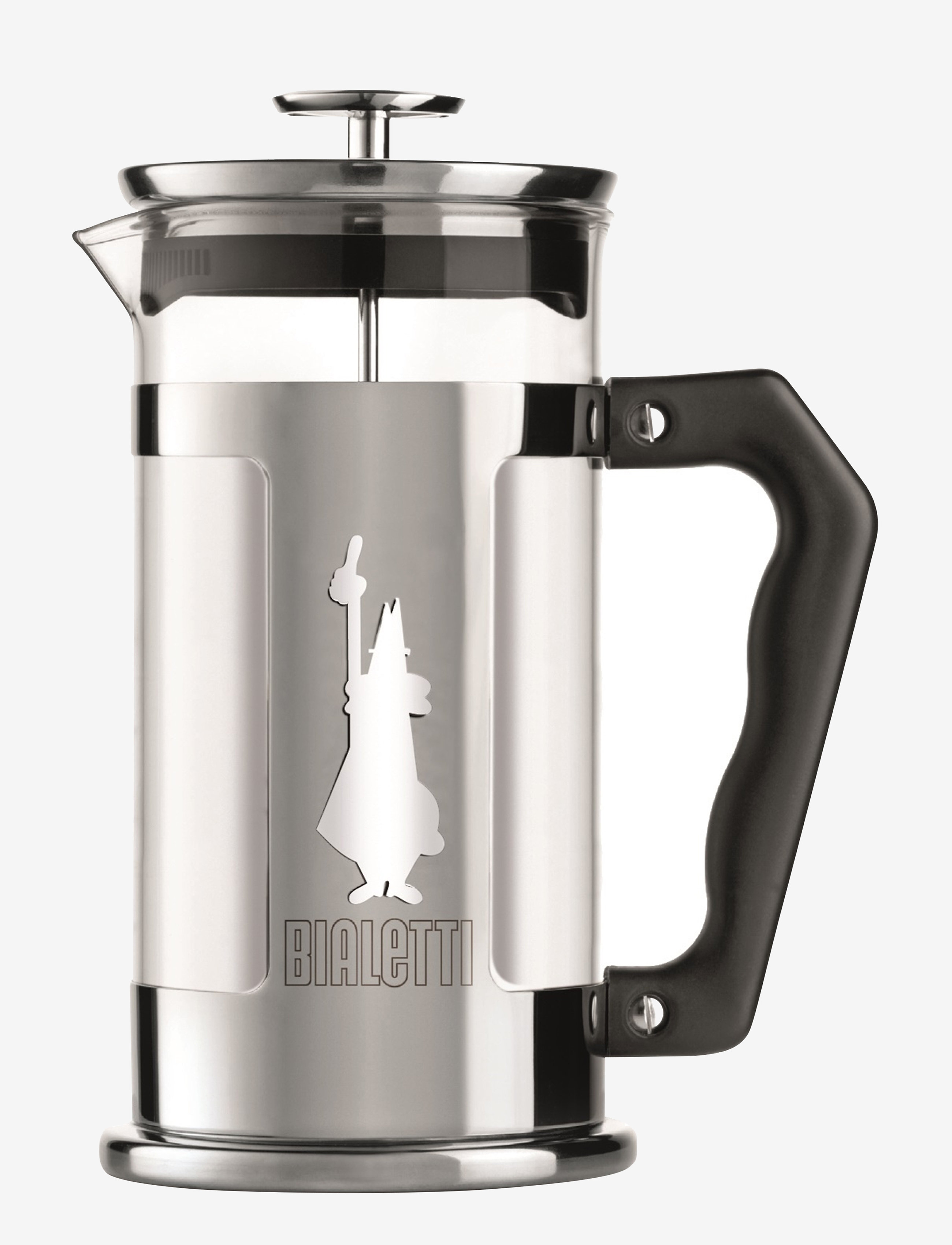 Bialetti Frech-Press Preziosa 1000ml - Kohvimasinad - CLEAR, BLACK / black