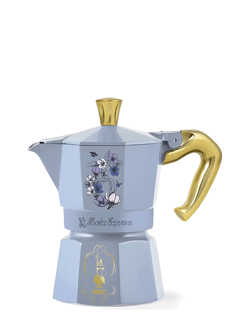 Bialetti - 3-Cup Moka Brewer BRIDGERTON Lilac BIALETTI® - mokkakander - lilac - 0