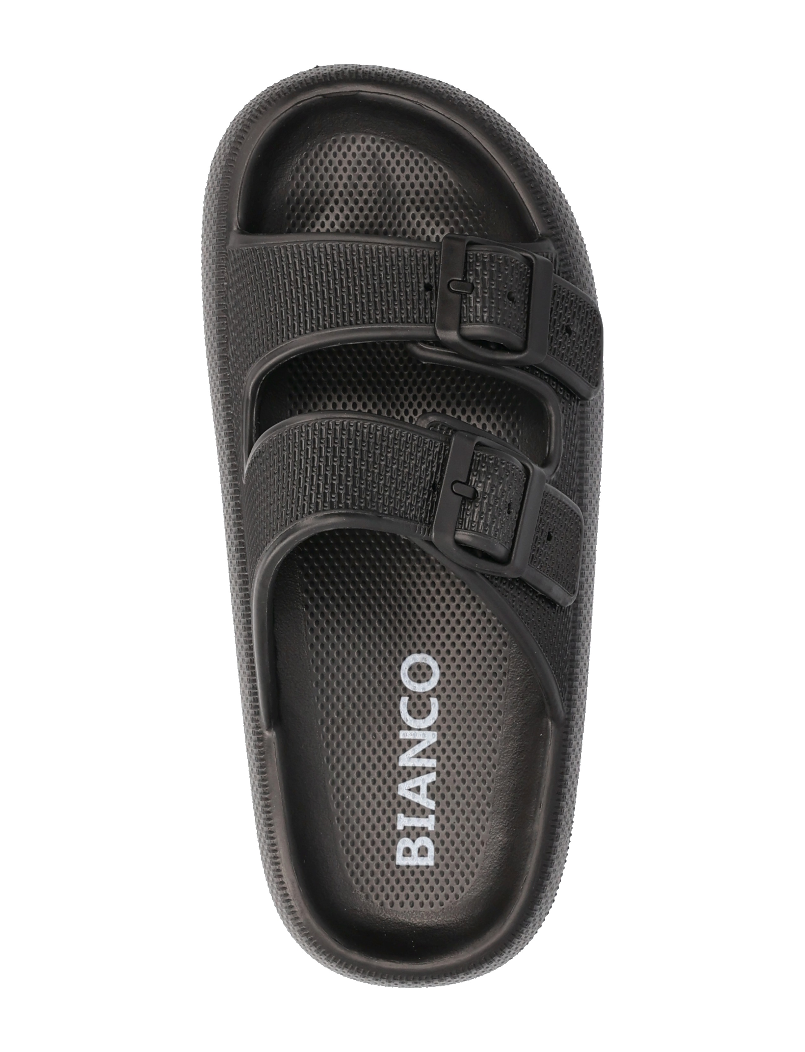 Bianco - BIAJULIA Buckle Slide - black - 3