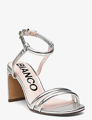 Bianco - BIACHERRY Sandal - odzież imprezowa w cenach outletowych - metallic silver - 0