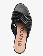 Bianco - BIASTINE Mule - buty z odkrytą piętą na obcasach - black - 3