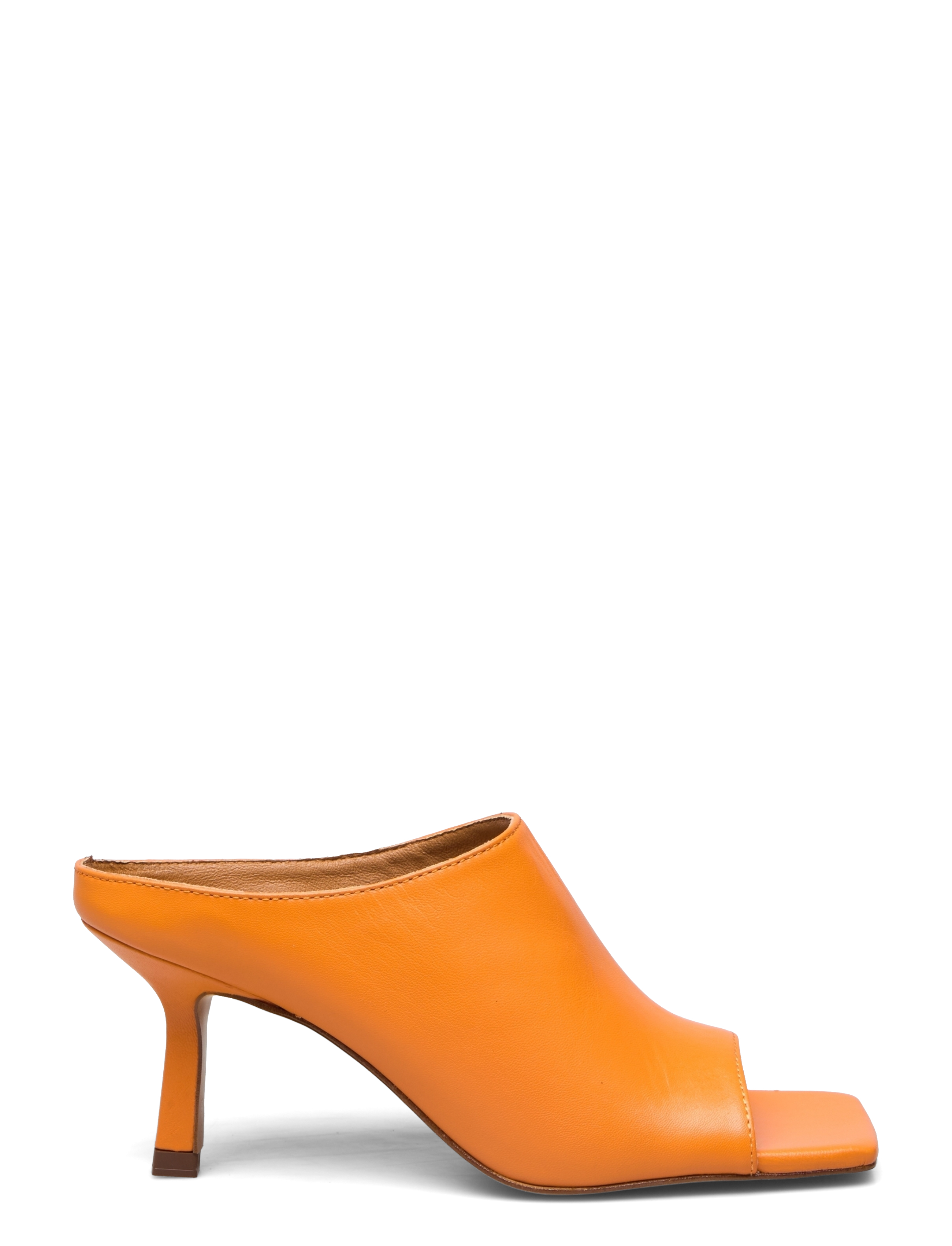 Bianco - BIAELLA Mule - slipons med hæl - orange - 1