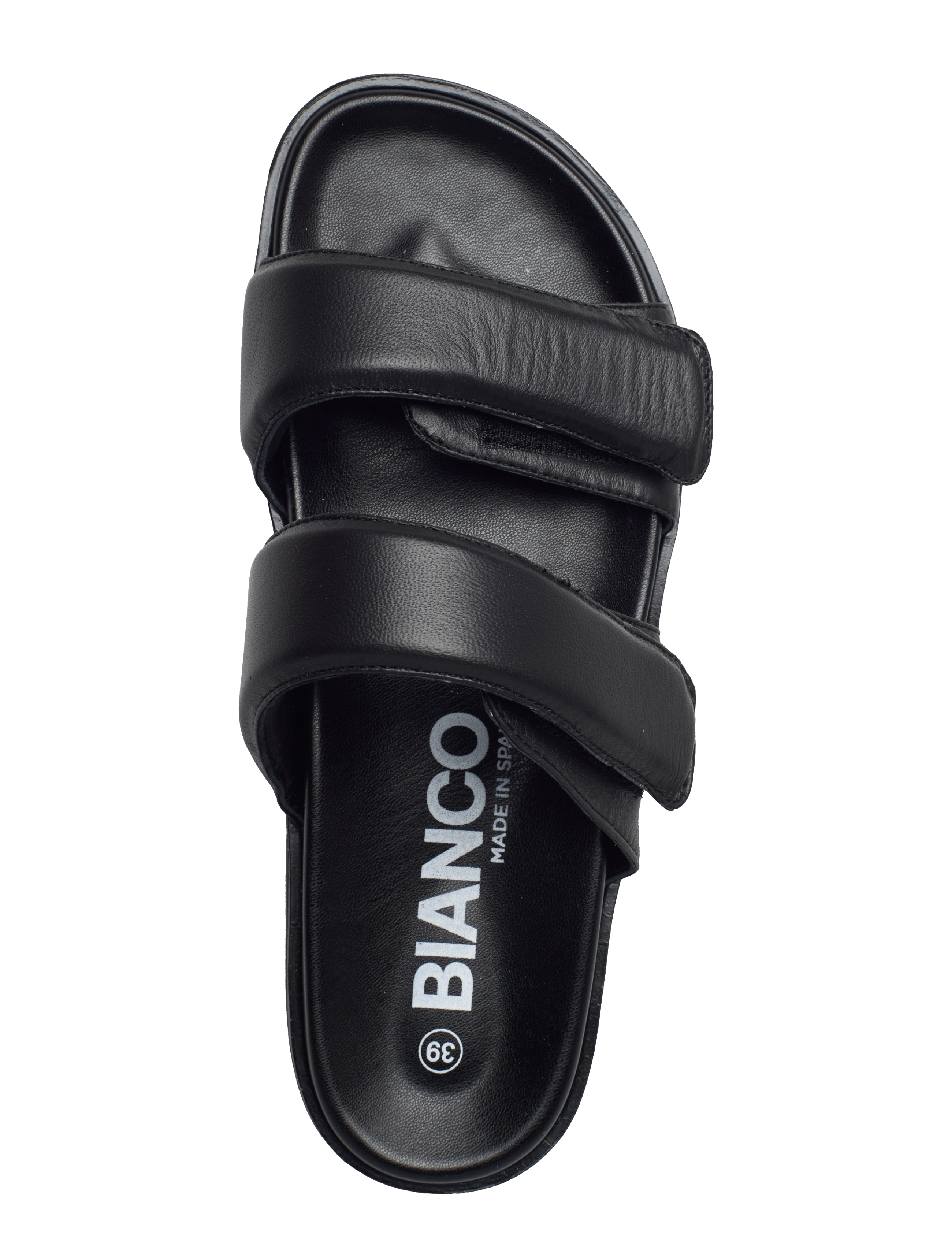 Bianco - BIAFELIA Velcro Slide - black - 3