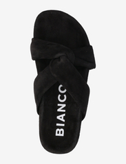 Bianco - BIASAZA Slide - lygiapadės basutės - black - 3