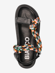 Bianco - BIASHARK Rope Sandal - platta sandaler - black multi - 3
