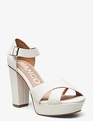 Bianco - BIACARLY Plateau Sandal PU - party wear at outlet prices - off white - 0