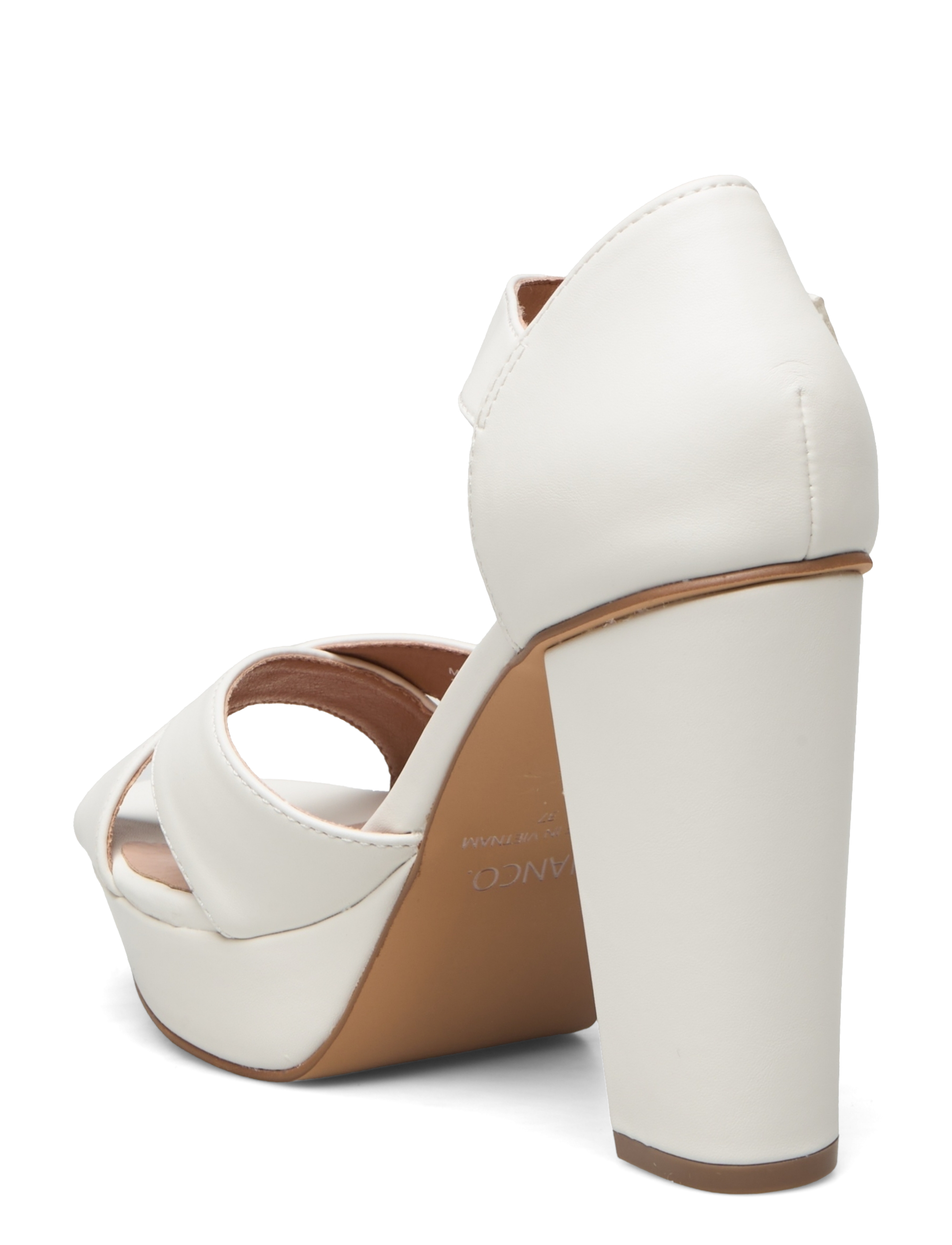 Bianco - BIACARLY Plateau Sandal PU - off white - 2