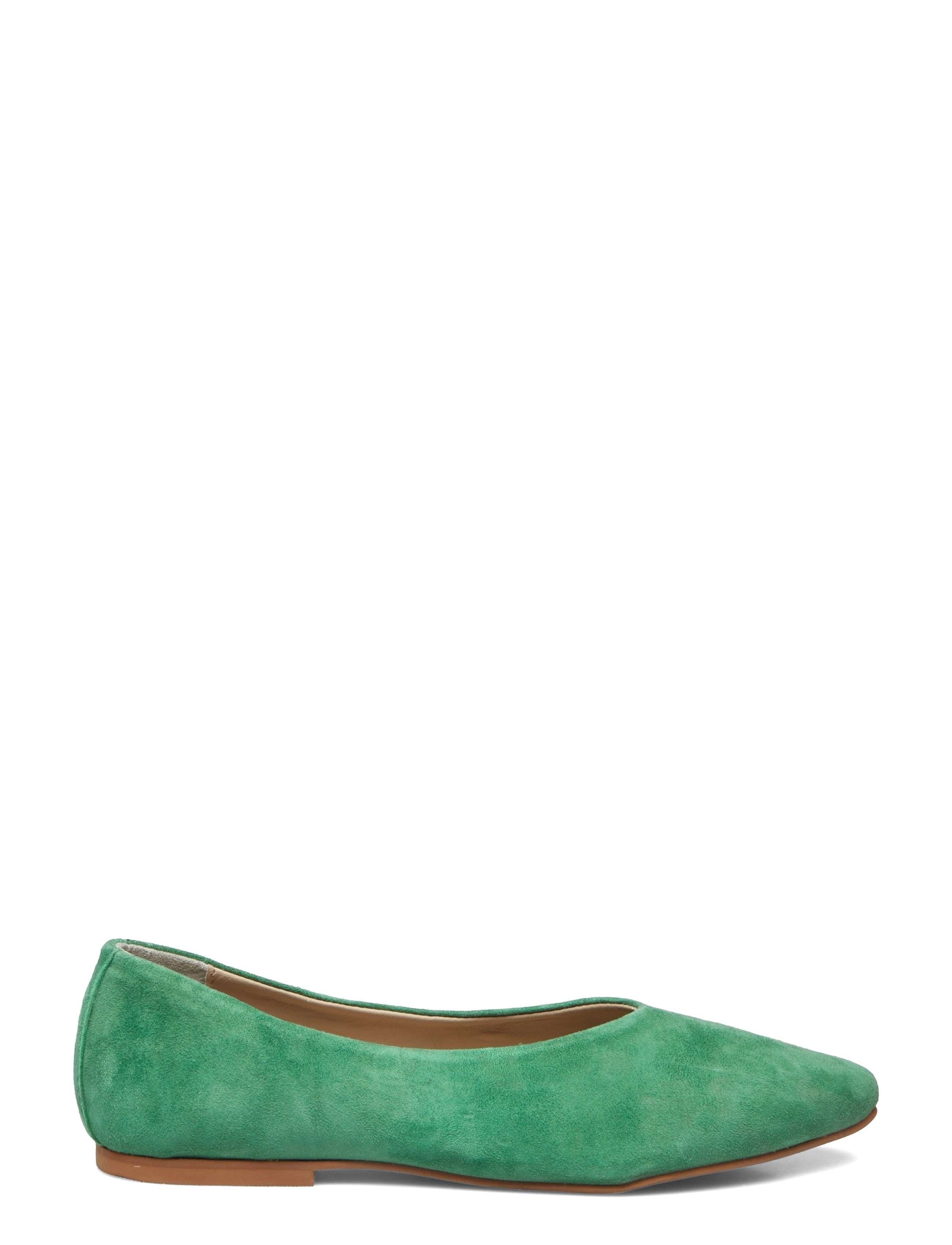 Bianco - BIAMARINA Pointy Ballerina Suede - green pop - 1