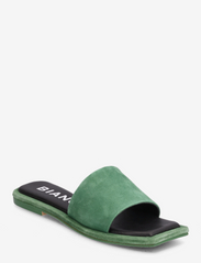 Bianco - BIALILLIE Slide Suede - plakanās mules tipa kurpes - green pop - 0
