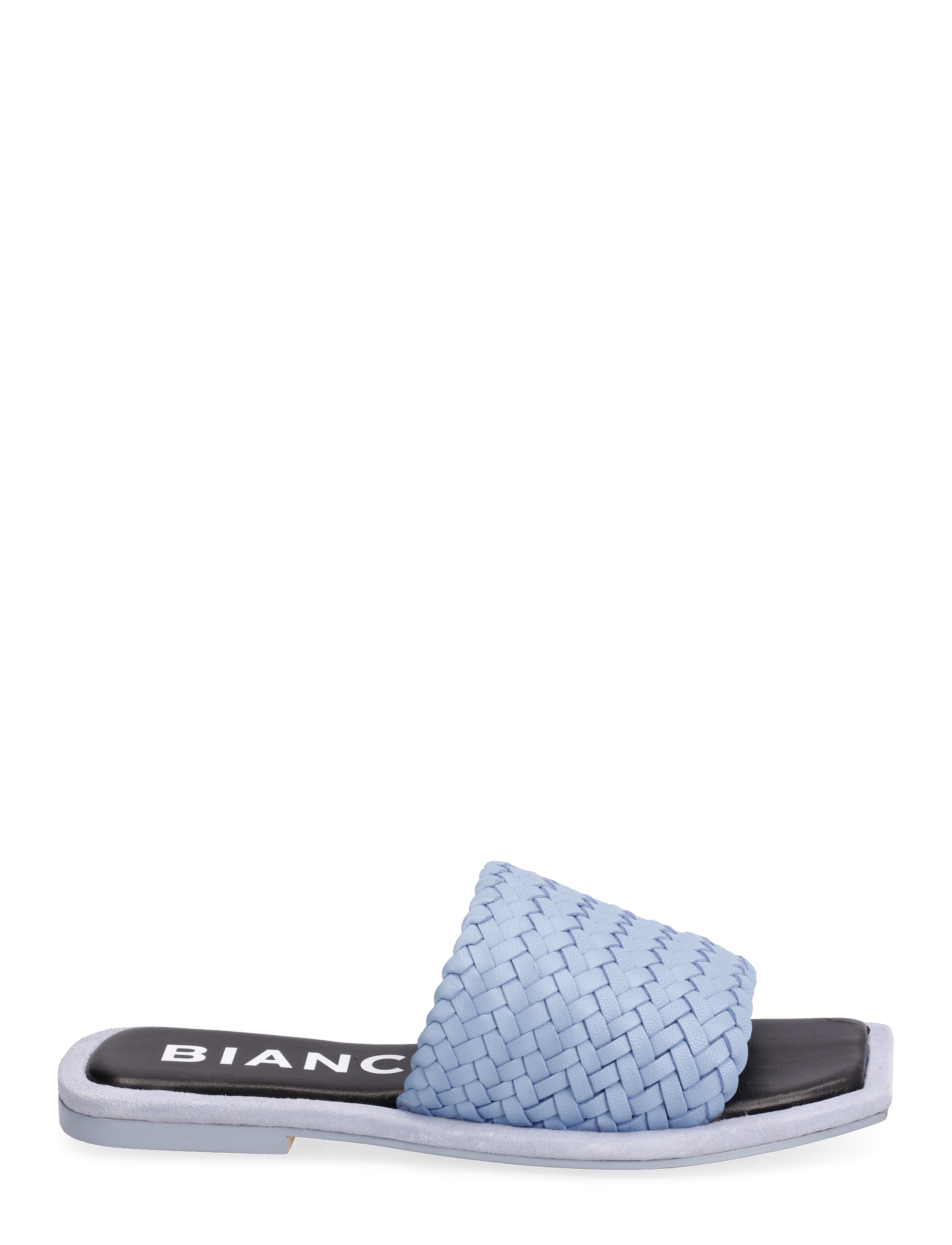 Bianco - BIALILLIE Braided Slide Leather - light blue - 1