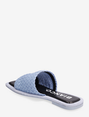Bianco - BIALILLIE Braided Slide Smooth Leather - platta sandaler - light blue - 2