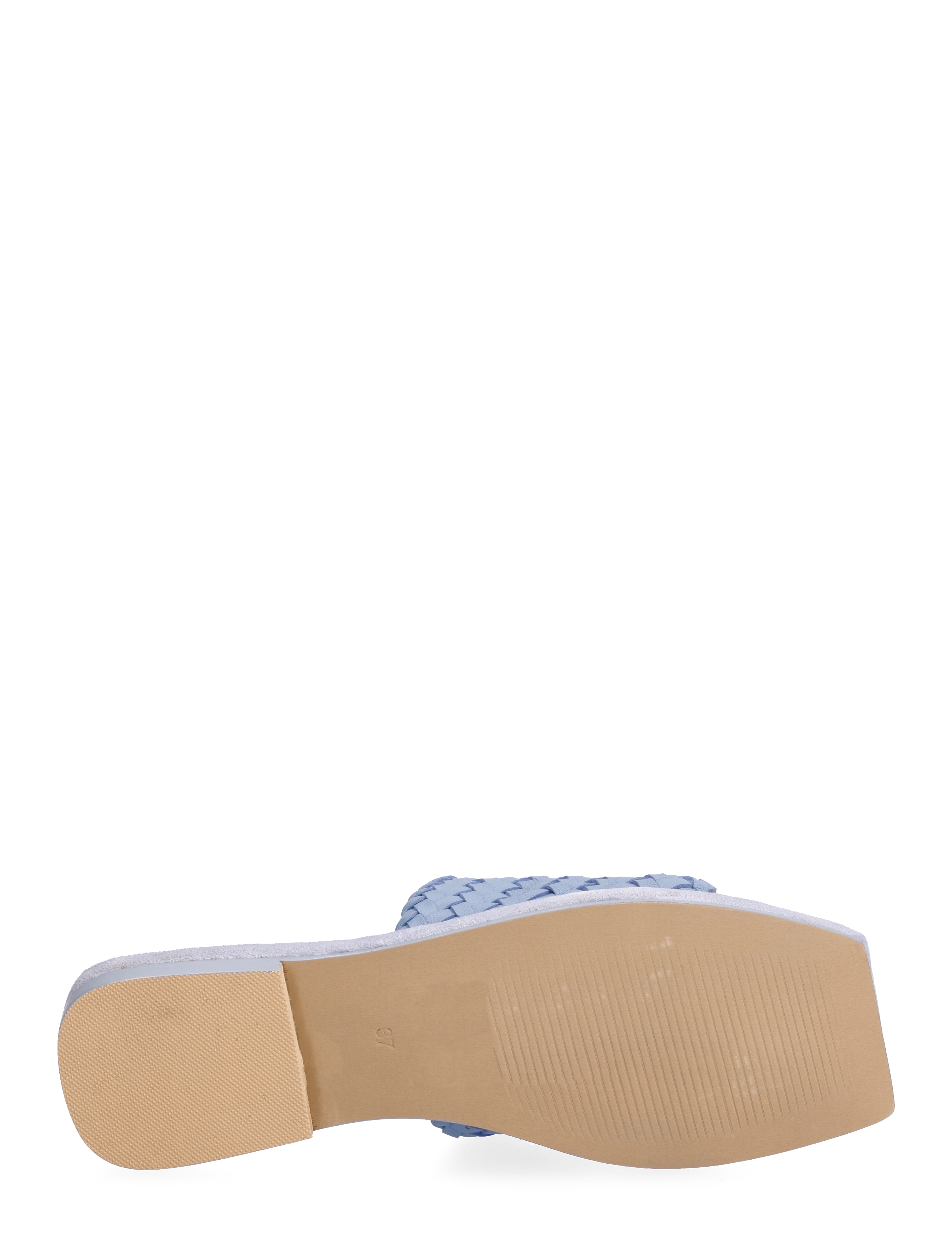 Bianco - BIALILLIE Braided Slide Leather - light blue - 4