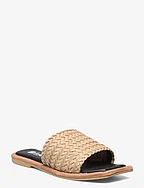 BIALILLIE Braided Slide Smooth Leather - SAND