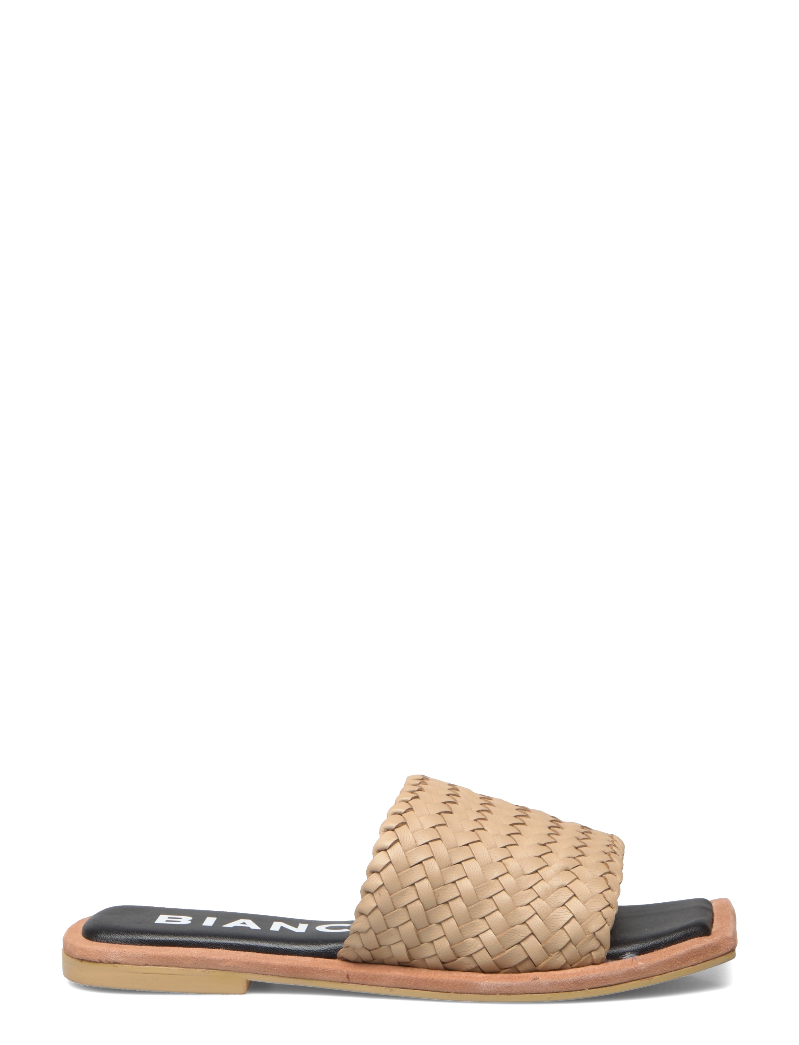 Bianco - BIALILLIE Braided Slide Leather - sand - 1