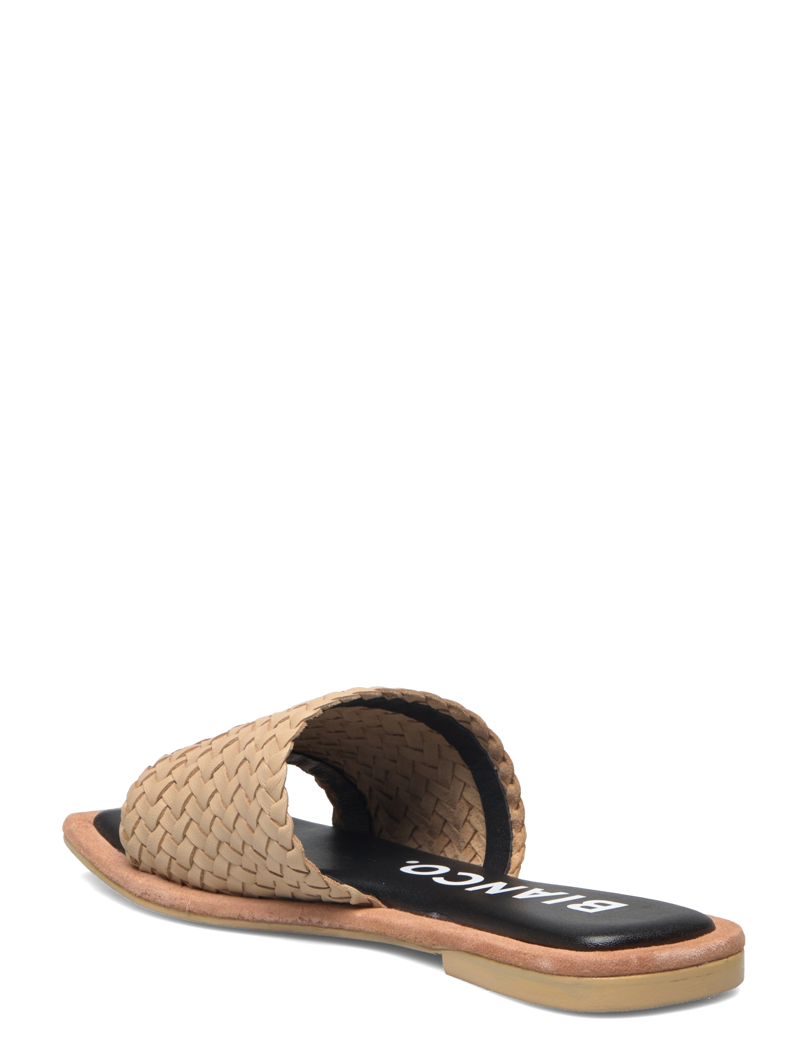 Bianco - BIALILLIE Braided Slide Leather - sand - 2