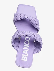 Bianco - BIAJOYCE Braided Mule PU - buty z odkrytą piętą na obcasach - light purple - 3