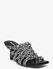 Bianco - BIALULU Rope Mule Heel - heeled mules - black - 0