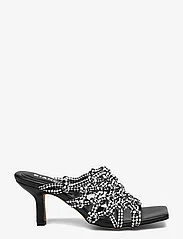 Bianco - BIALULU Rope Mule Heel - heeled mules - black - 1