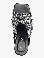 Bianco - BIALULU Rope Mule Heel - heeled mules - black - 3