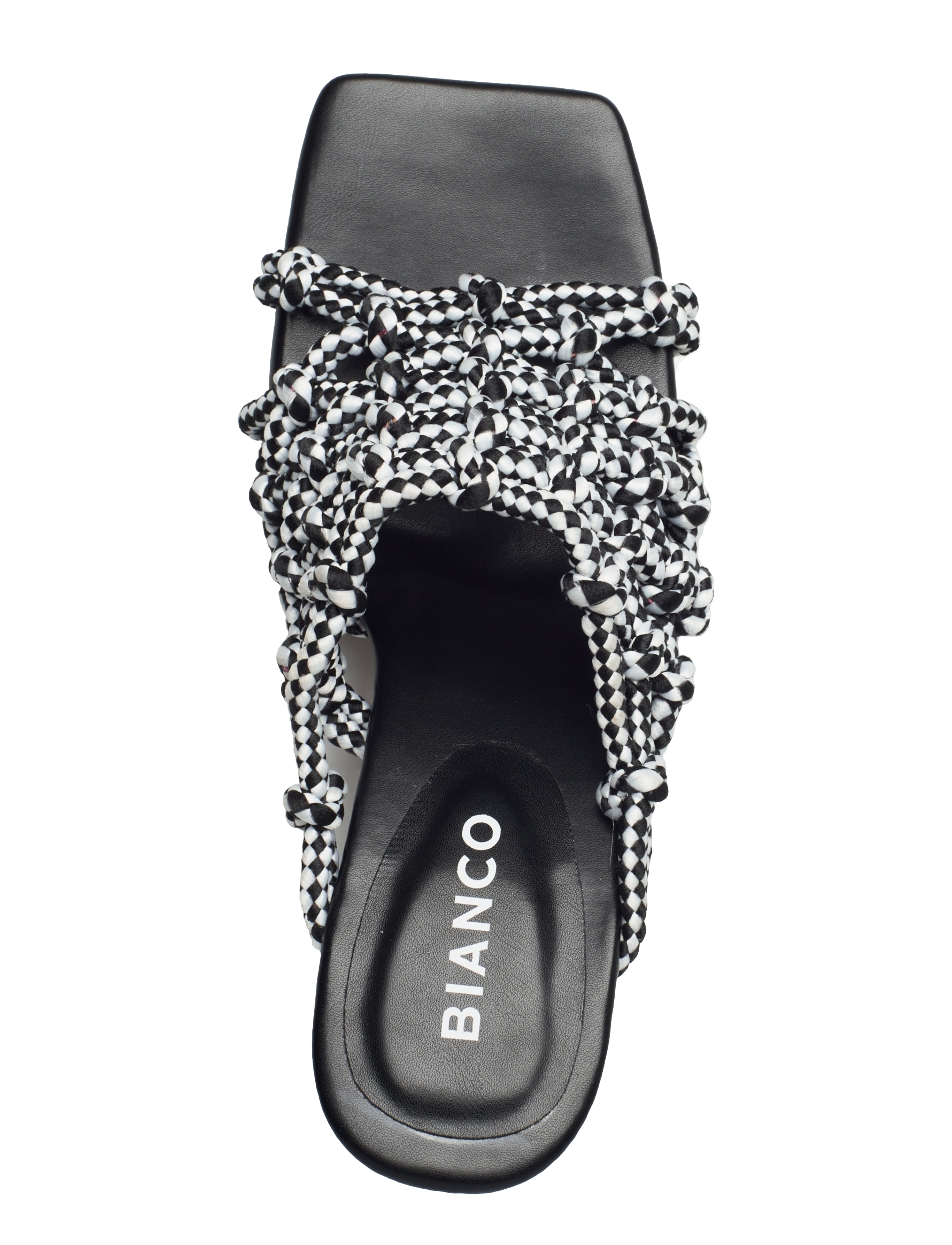 Bianco - BIALULU Rope Mule Heel - black - 3