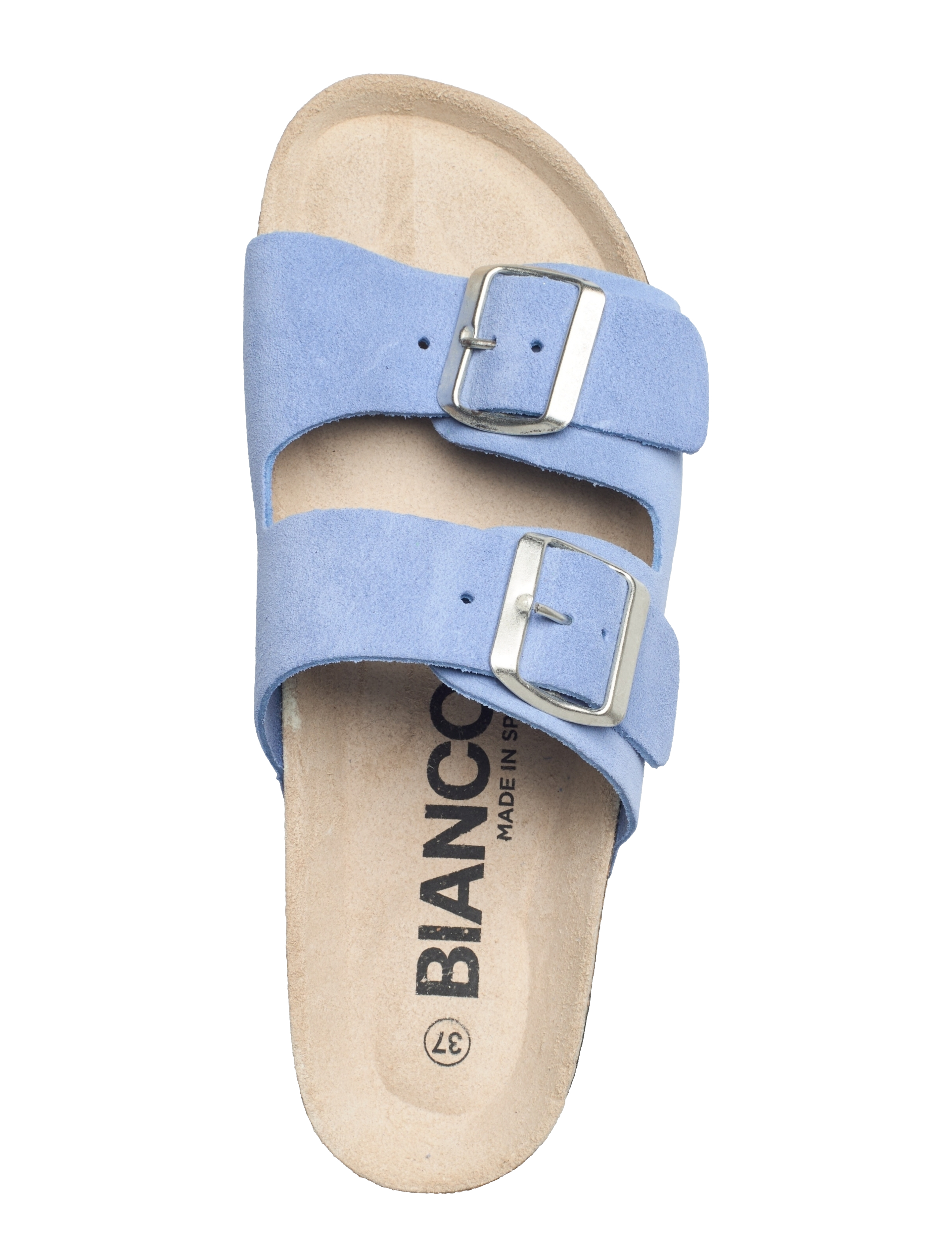 Bianco - BIAOLIVIA Sandal Suede - light blue - 3