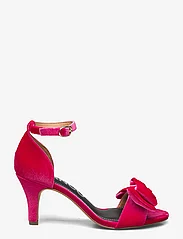 Bianco - BIAADORE Bow Sandal Velvet - hot pink - 1