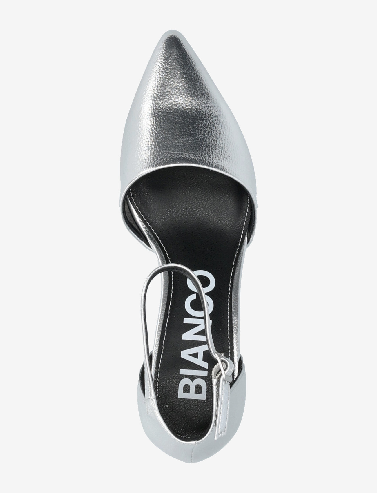 Bianco - BIADEVIVED Pump Metallic PU - silver - 3