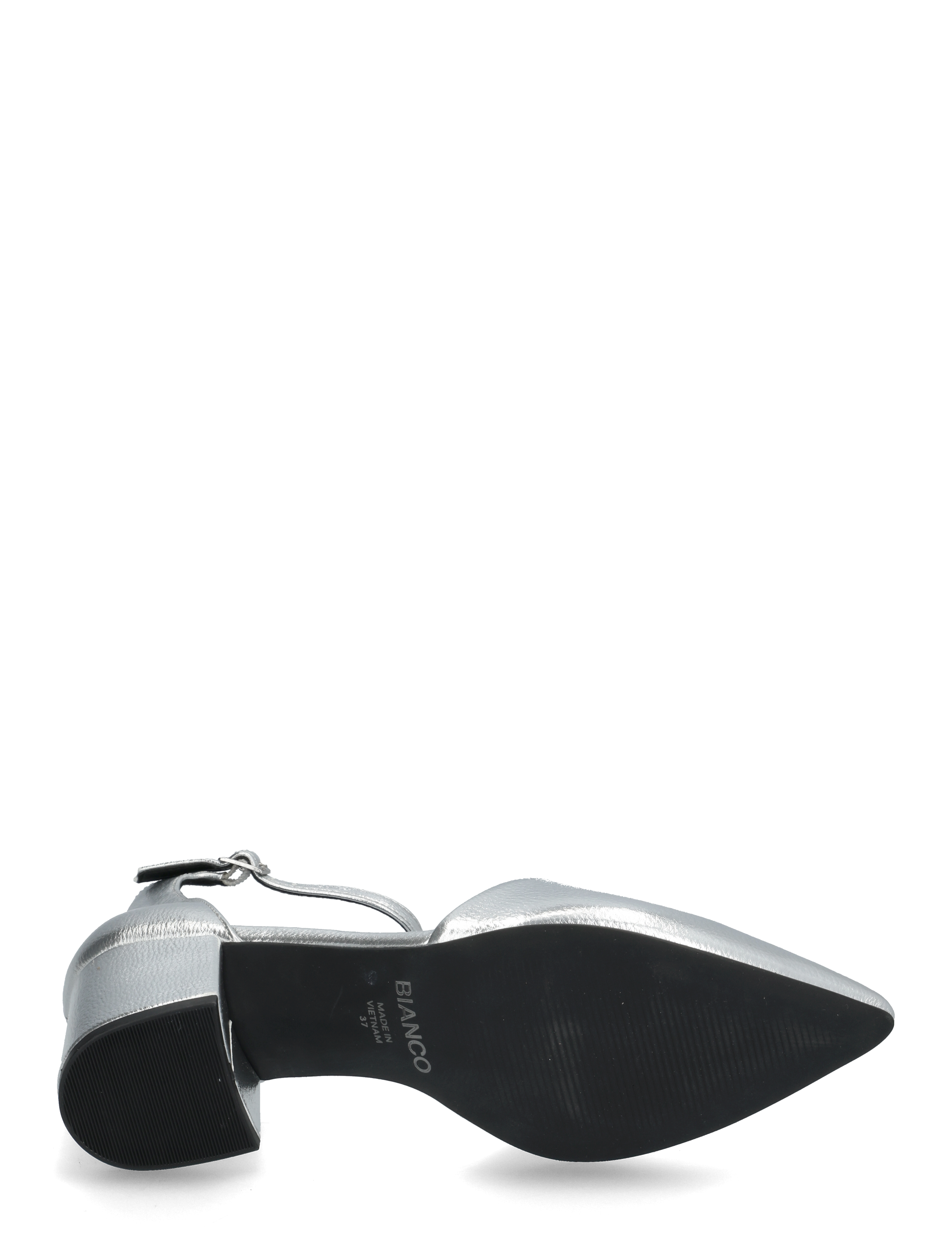 Bianco - BIADEVIVED Pump Metallic PU - festtøj til outletpriser - silver - 5