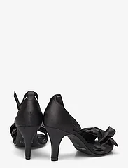 Bianco - BIAADORE Bow Sandal Satin - sandaletten - black - 5