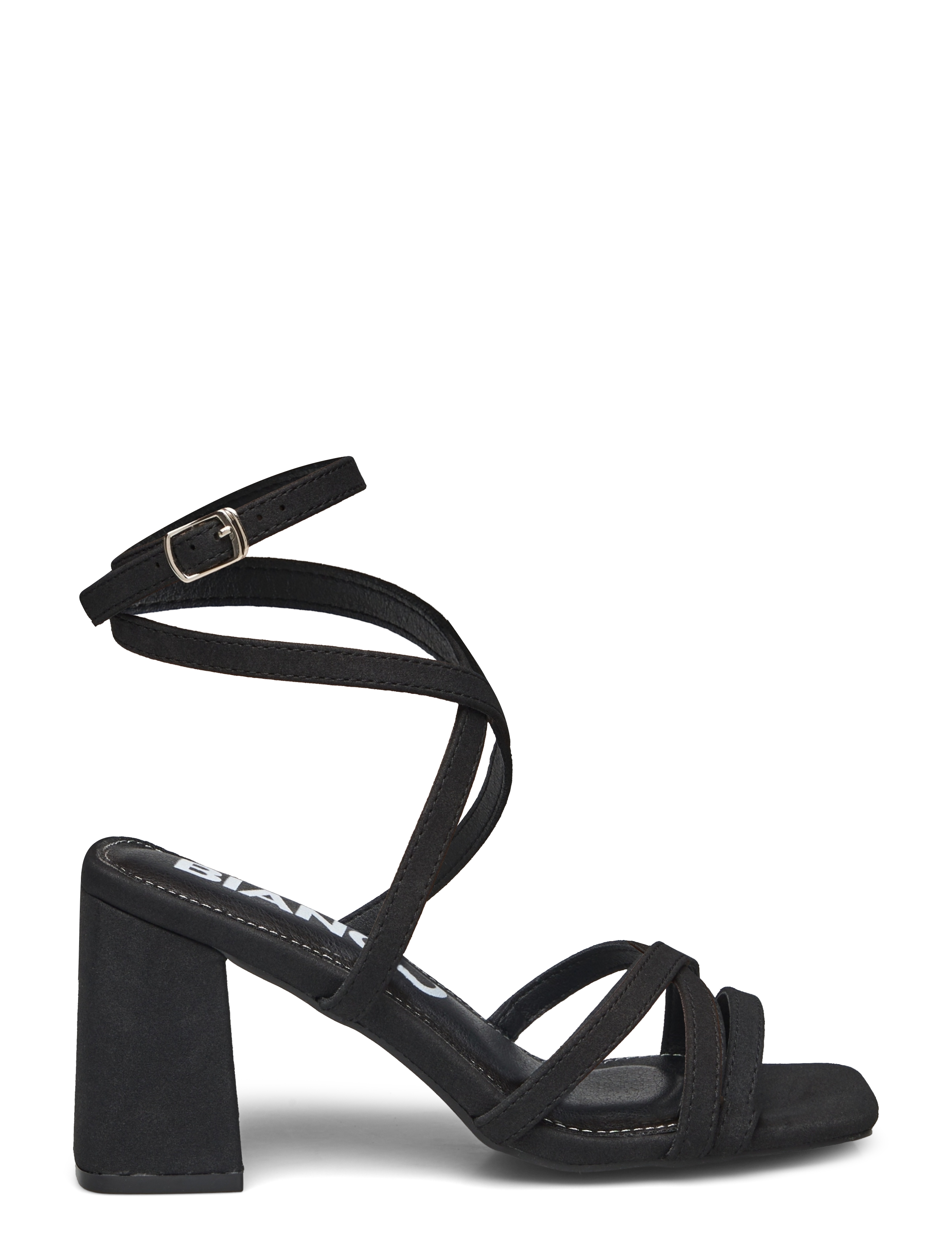 Bianco - BIAJOYCE Sandal Micro Suede - black - 1