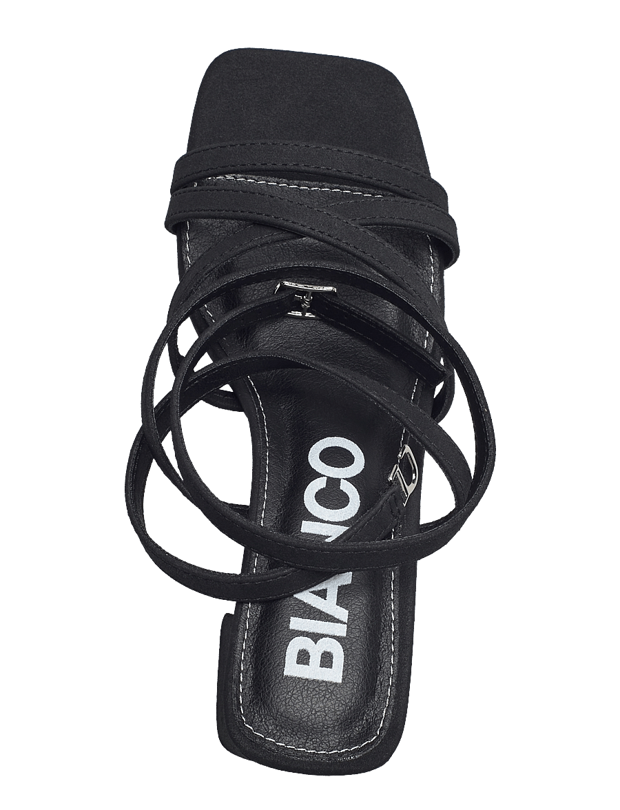 Bianco - BIAJOYCE Sandal Micro Suede - black - 3