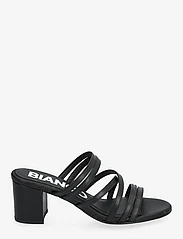 Bianco - BIABELLE High Heeled Mule Smooth leather - sandales à talons - black - 1