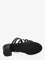 Bianco - BIABELLE High Heeled Mule Smooth leather - sandaletter - black - 4