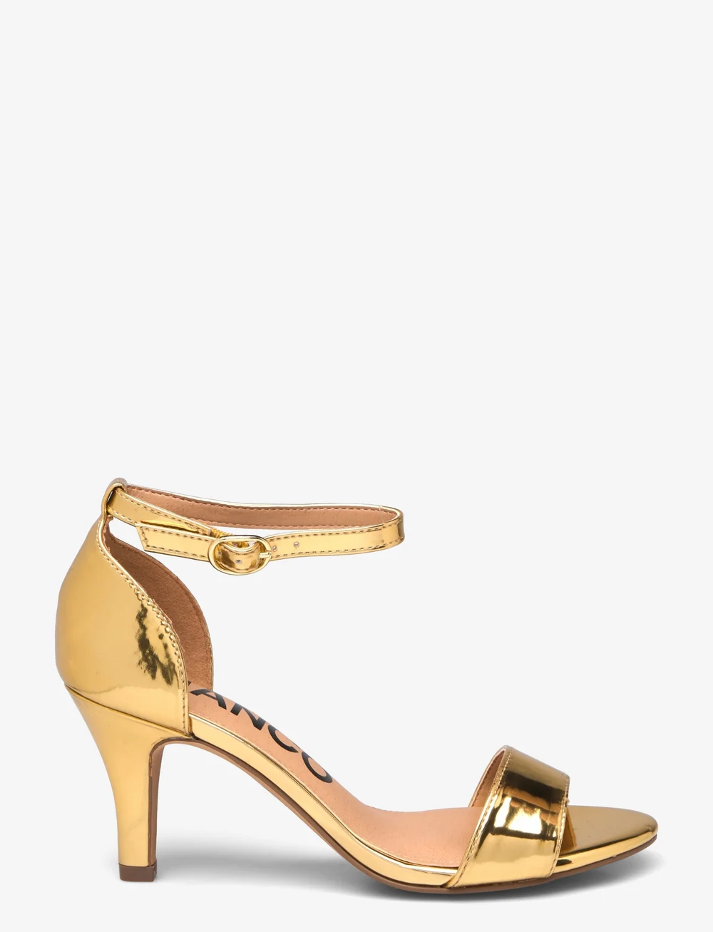 Bianco - BIAADORE Sandal Patent - lahtised kontsakingad - gold - 1