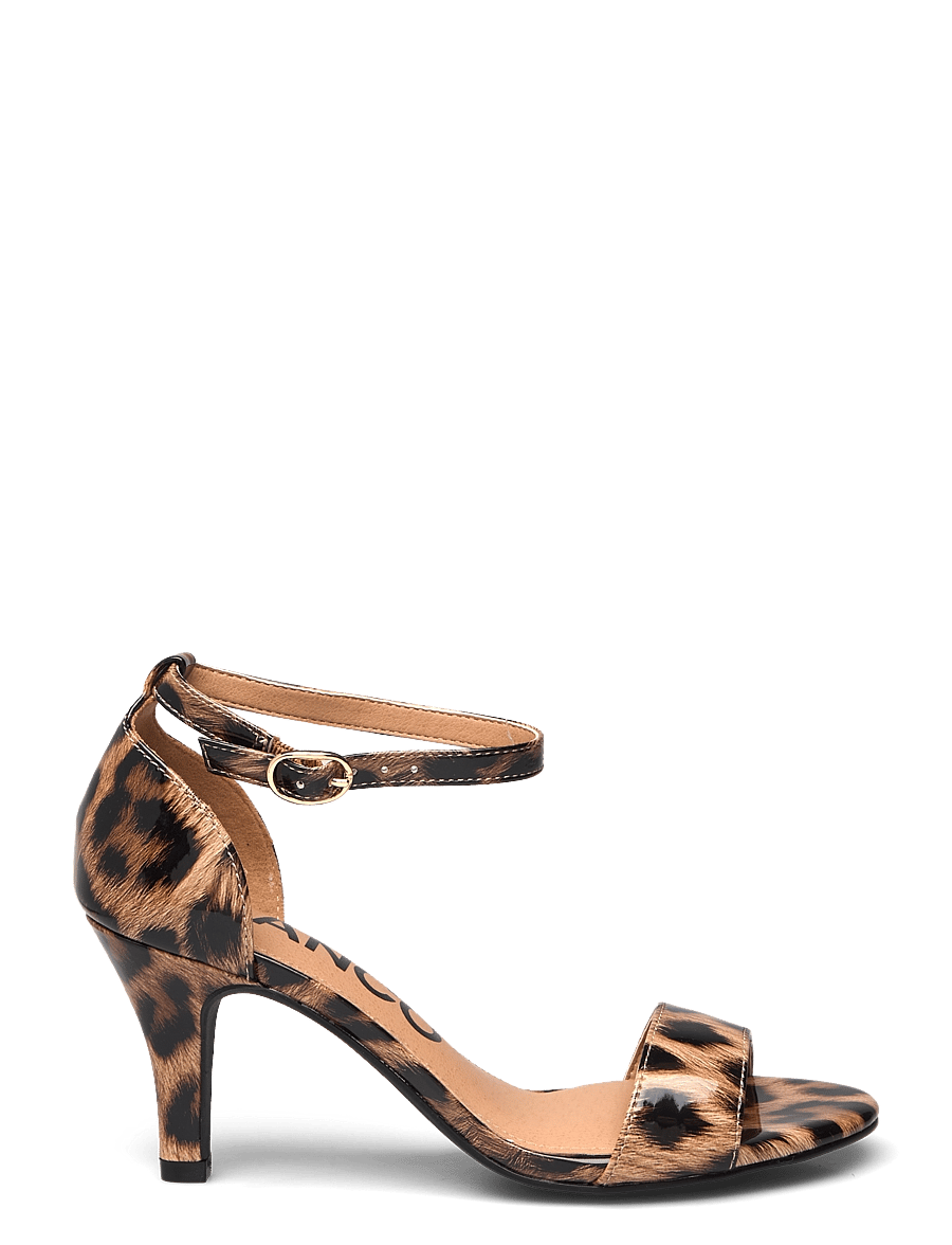 Bianco - BIAADORE Sandal Patent - leo print - 2