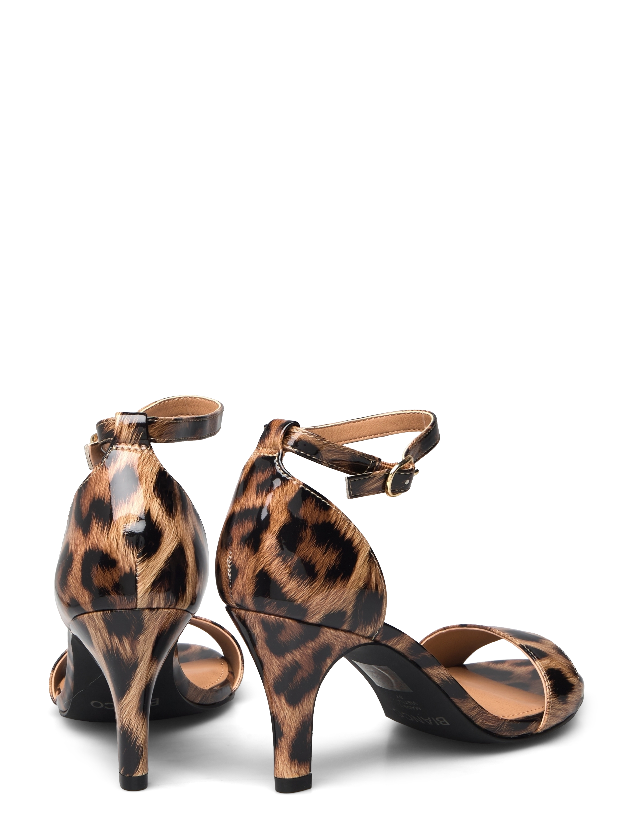 Bianco - BIAADORE Sandal Patent - leo print - 5