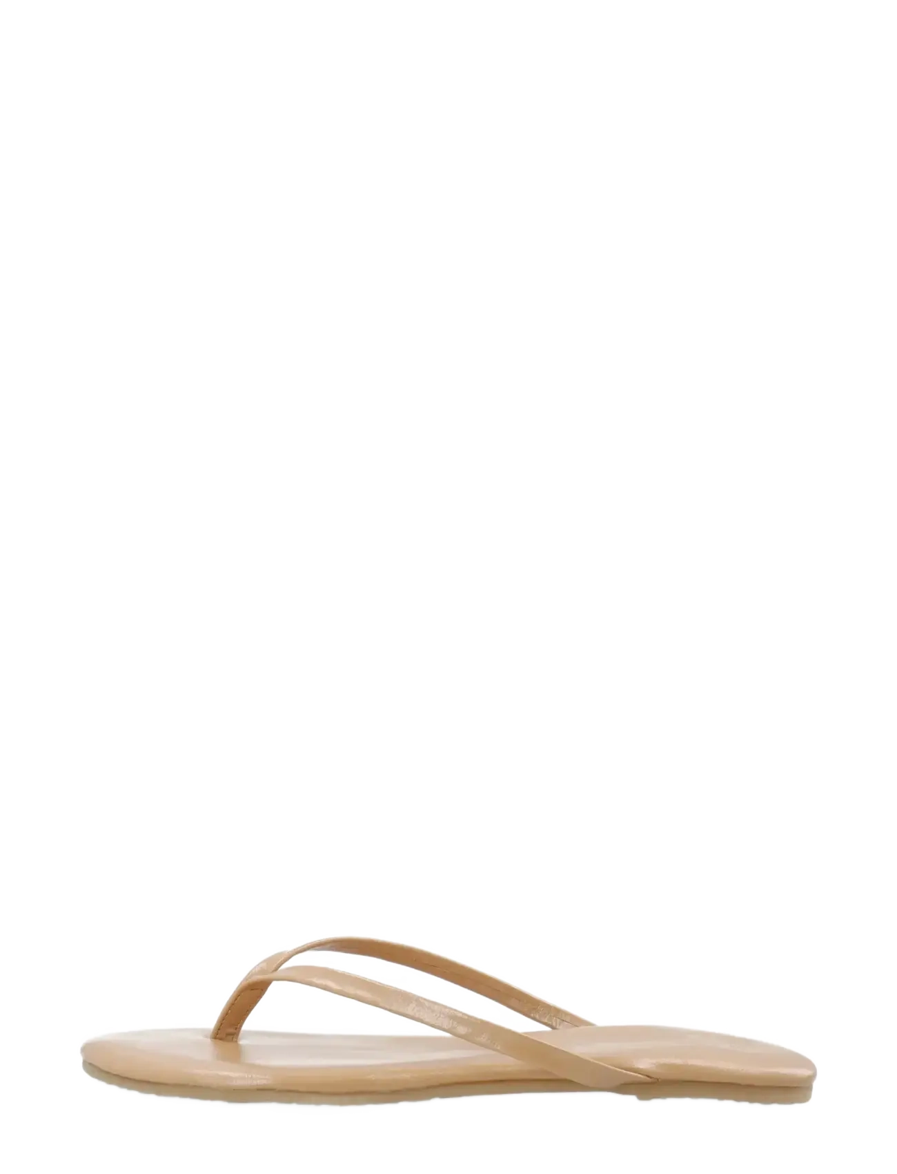Bianco - BIAMEXICO Flip Flop Faux Leather - flade sandaler - nude - 1