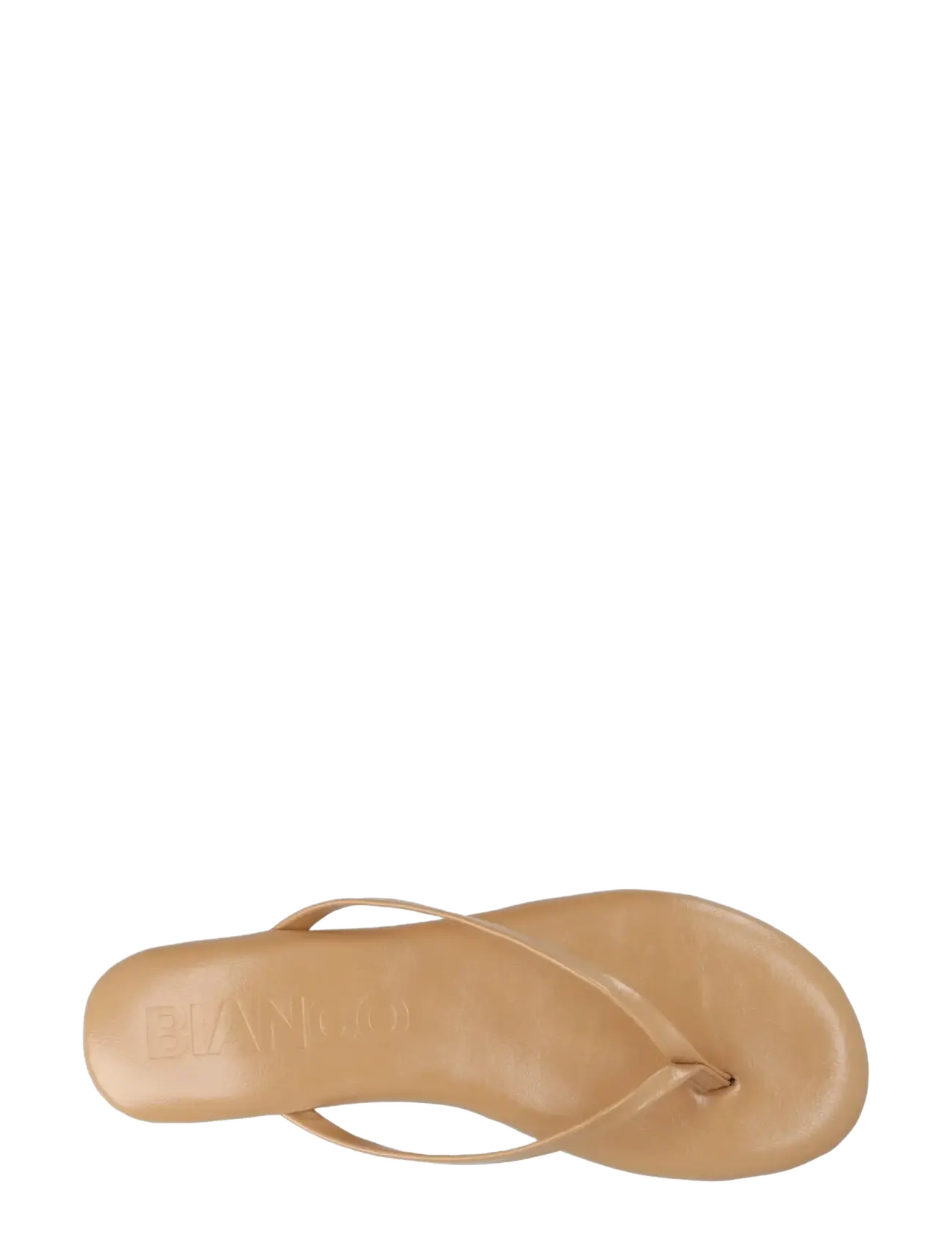 Bianco - BIAMEXICO Flip Flop Faux Leather - flade sandaler - nude - 4
